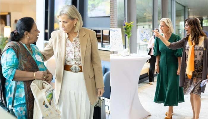 Green and White: Duchess Sophie Wears Pakistan's Colours in Finland